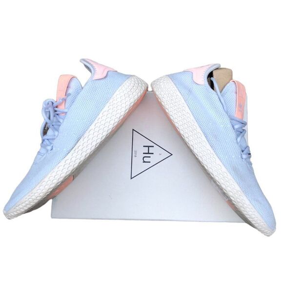 RARE 2018 Adidas X Pharrell Tennis Hu Aero Blue 6.5W - Picture 1 of 14